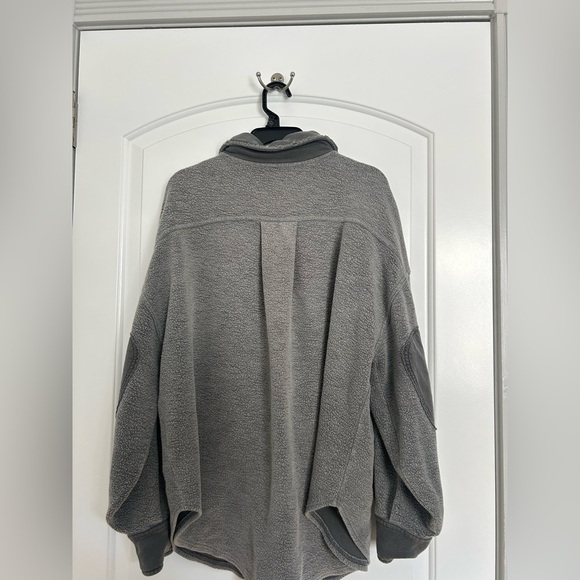Free People oversized Ruby Jacket grey size small - Picture 10 of 15